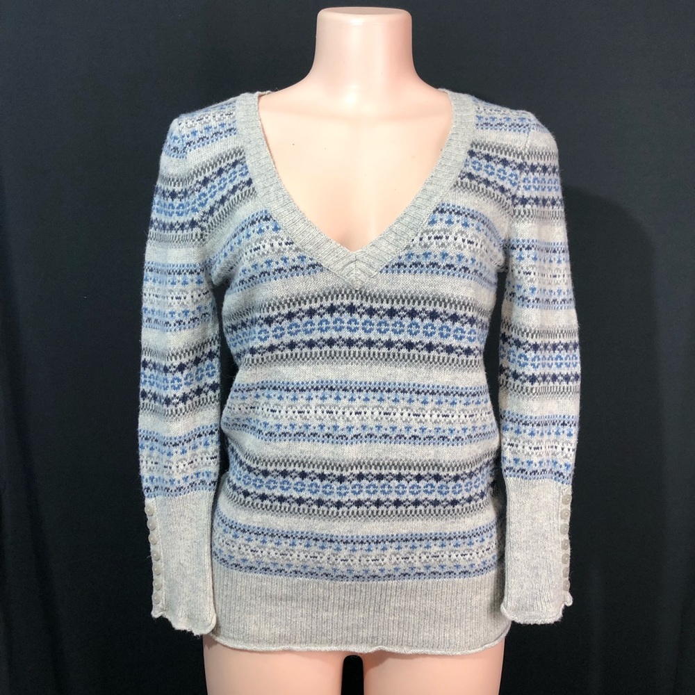 Kaisely anthropology sweater Gray Top Large Woman